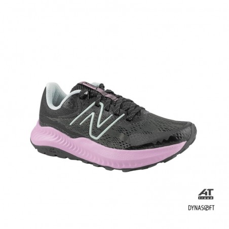 New Balance Zapatillas Dynasoft Nitrel V5 Negro Lila Black con lilac  Mujer