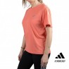 ADIDAS Camiseta Run It Tee Coral Semi Coral Fusión  Mujer