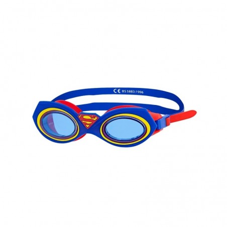 Zoggs Gafas de bucear Superman Junior Character Azul Roja  y  Amarillo Unisex