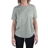 Asics Camiseta Road SS Top Verde Olive Grey Mujer