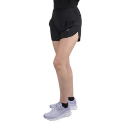 Asics Short Running Road 3.5in Short Negro Mujer