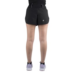 Asics Short Running Road 3.5in Short Negro Mujer