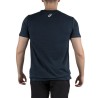 Asics Camiseta Algodón Chest Logo SS Azul Marino French Blue Hombre