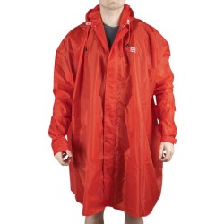 Elementerre Poncho Capa Pelerin Impermeable Rojo Rouge Unisex