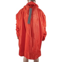 Elementerre Poncho Capa Pelerin Impermeable Rojo Rouge Unisex