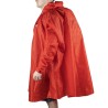 Elementerre Poncho Capa Pelerin Impermeable Rojo Rouge Unisex