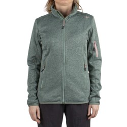 Campagnolo Chaqueta punto Knit-Tech Verde Salvia Mujer