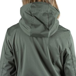 Campagnolo Light Softshell Detachable Hood Verde Rosa Mujer