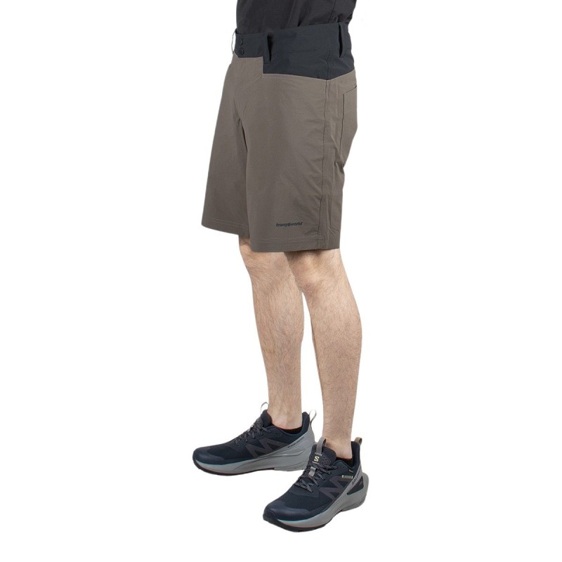 TRANGO Pantalón Corto Rench Para Hombre – Comodidad Y Estilo En Negro/Antracita Y Azul