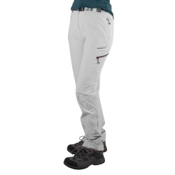Trangoworld Pantalón Largo Wifa DN Gris Claro Lunar Rock Mujer