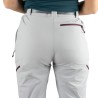 Trangoworld Pantalón Largo Wifa DN Gris Claro Lunar Rock Mujer