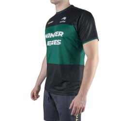 Astore Camiseta Jai Alai League Eraman 24 U Merch Negro Verde Hombre