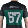 Astore Camiseta Jai Alai League Eraman 24 U Merch Negro Verde Hombre