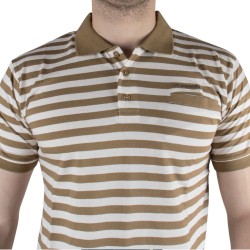 Astore Polo Osako Camel Rayas Hombre