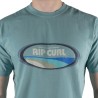 Rip Curl Camiseta Surf Revival Mumma Azul Dusty blue Hombre