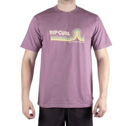Rip Curl Camiseta Surf Revival Mumma Morado Dusty Purple Hombre