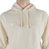 Champion Sudadera Felpa Logotipo Beige Cream Hombre