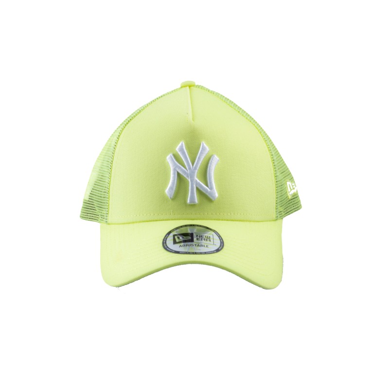 New Era Gorra New York Yankees League Essential 9Forty Trucker Verde Lima