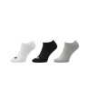 ADIDAS Sportswear Calcetines Piqui Thin and Light Low Gris Blanco Negro (pack 3 pares)
