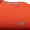 New Balance Camiseta Athletics Long Sleeve Naranja Hombre
