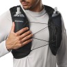 Salomon Chaleco Running Active Skin 4 Set Negro Black Metal Unisex
