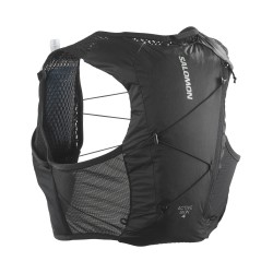 Salomon Chaleco Running Active Skin 4 Set Negro Black Metal Unisex
