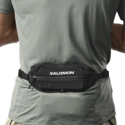 Salomon Cinturón Active Sling Belt Negro Black Metal Unisex