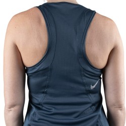 Nike Camiseta Nike Dri-fit Race Azul Marino Mujer