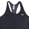 Under Armour Camiseta tirantes HeatGear Racer Negro Mujer