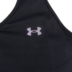 Under Armour Camiseta tirantes HeatGear Racer Negro Mujer