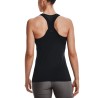 Under Armour Camiseta tirantes HeatGear Racer Negro Mujer