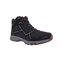 Treksta Botas Sta 102 MID Lace Gore-Tex GTX Negro Morado Purple Mujer