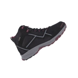 Treksta Botas Sta 102 MID Lace Gore-Tex GTX Negro Morado Purple Mujer