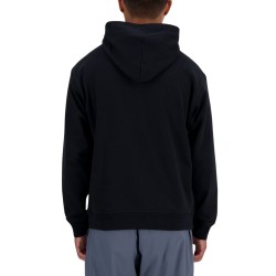 New Balance Sudadera Athletics French Terry Hoodie Negro Black Hombre