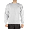 New Balance Sudadera Athletics French Terry Crew Gris Ash Heather Hombre