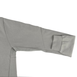 ADIDAS Sudadera Designed For Trainning Pull Over Piedra Silver Pebble Hombre