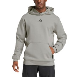 ADIDAS Sudadera Designed For Trainning Pull Over Piedra Silver Pebble Hombre