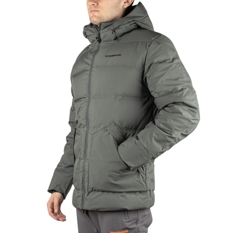 Trangoworld Chaqueta Plumas Sligo Gris Antracita Hombre