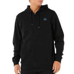 Rip Curl Sudadera Search Zip Through Negro Black Hombre