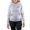 +8000 Sudadera Bania 24I Gris Perla Lila Mujer