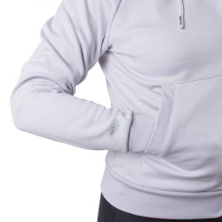 +8000 Sudadera Bania 24I Gris Perla Lila Mujer