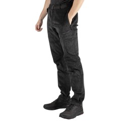 Trangoworld Pantalón de pana Goym ST Negro Caviar Hombre