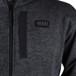 +8000 Chaqueta Punto Ucra 24I Gris Antracita Hombre