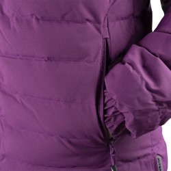 Joluvi Chaqueta Calefactable Reversible Heat Dipa W Verde Caza y Orquidea Oscuro Mujer