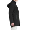 +8000 Abrigo Largo Impermeable Isra 24I Negro Hombre