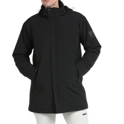 +8000 Abrigo Largo Impermeable Isra 24I Negro Hombre