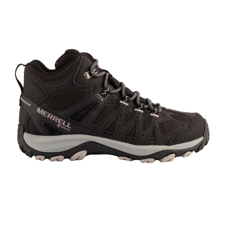 Merrell Bota Accentor 3 Sport Mid Gtx Negro Black Mujer