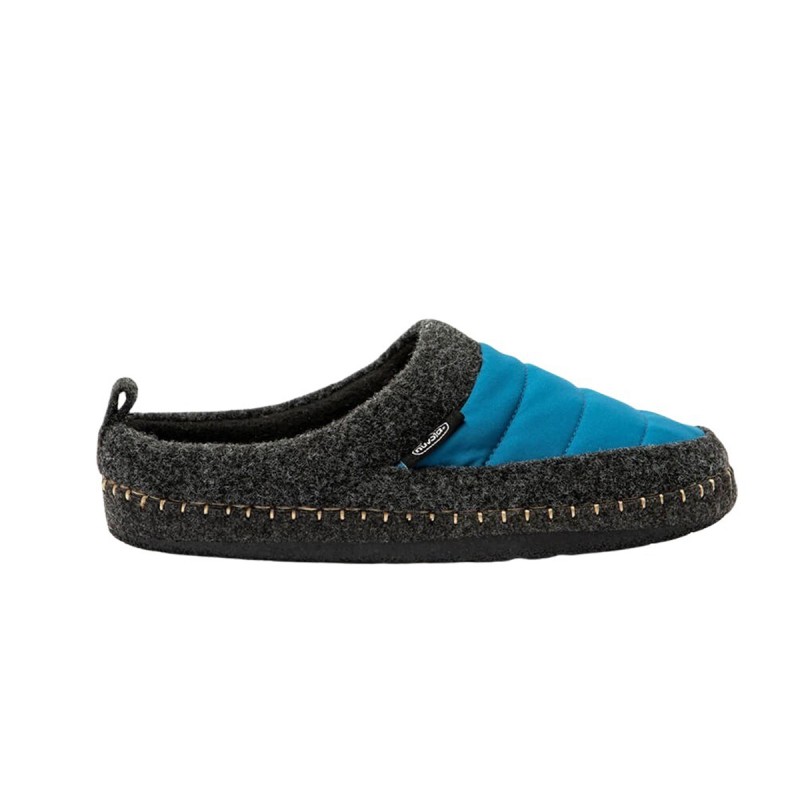 Nuvola Zapatillas de casa Zueco New Wool Azul Petrol Blue Unisex