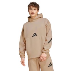 ADIDAS Sudadera con Capucha Z.n.e. Hd Beige Hombre