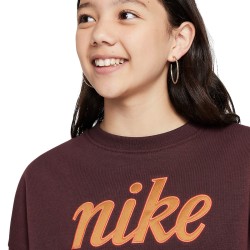 Nike Sudadera Sportswear Club Granate Niño